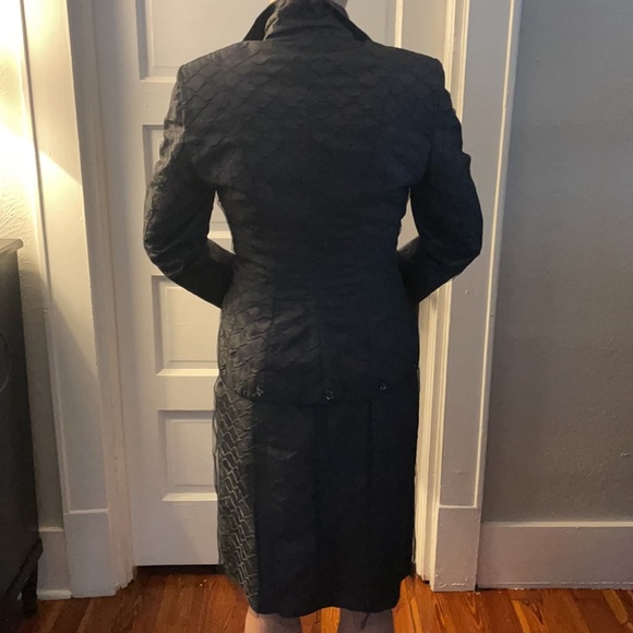 Vintage Tuille Dress and Jacket Suit Beverly Mehl - Picture 6 of 8